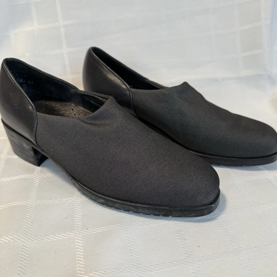 Mocassim Munro American feminino 185913 cinza náilon e couro, 6,5 M - Imagem 2 de 4