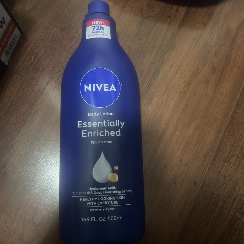 NIVEA Essentially Enriched Dry Skin Body Lotion Almond Oil Scented 16.9 fl oz