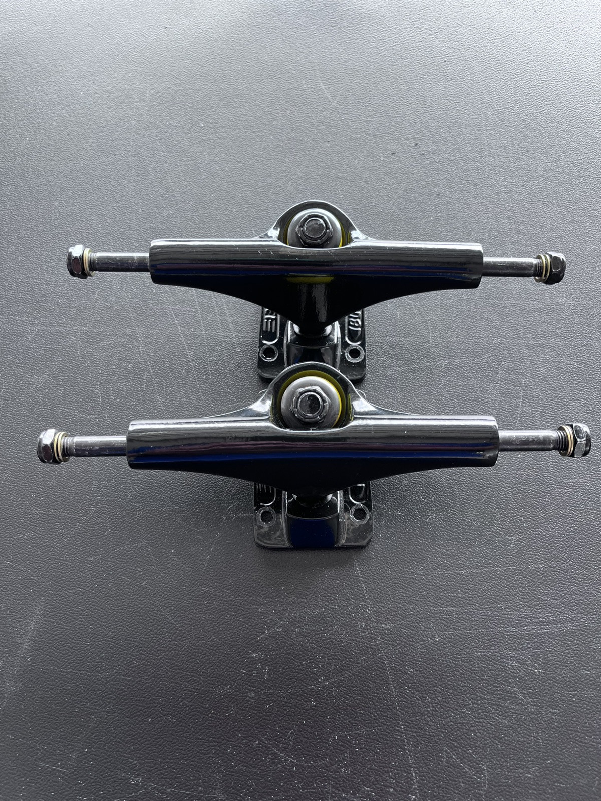 Bullet Skateboard Trucks Gloss Black (Set of 2) 140mm