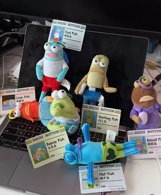 Bikini Bottom Buddies Series Blind Box Plush Pendant Toy POP