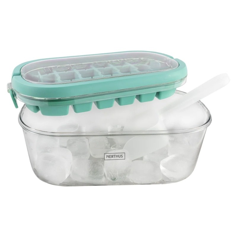 Ice Bucket, Cube Maker, and Scoop by Nerthus Kitchenware - Ice Cube Storage