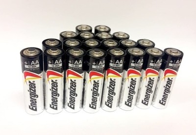 Energizer AA Max Alkaline E91 Batteries Made in USA - FRESH Expiration
