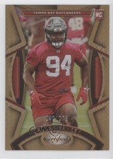 2023 Certified Rookies Mirror Bronze 42/275 Calijah Kancey #189 16wc