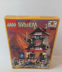 LEGO #6083 NINJA Samurai Stronghold 100% Complete WITH ORIGINAL Box + Manual