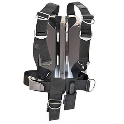 SF-1 TopDeal: DirZone Backplate 3mm Aluminium + einstellbares Harness QUICK FIX 
