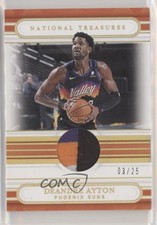 2020-21 Panini National Treasures Jersey Prime 3/25 DeAndre Ayton #JT-DAA 6fs