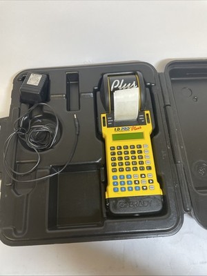 Brady ID Pro Plus Wire Marker Label Printer FOR PARTS