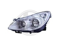 Scheinwerfer Rechts Valeo H7+H1 FüR Opel Corsa D 2006-2010