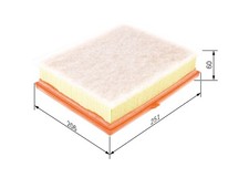 LUFTFILTER FÜR TOYOTA AVENSIS KOMBI ( T27 ) - BOSCH F 026 400 545