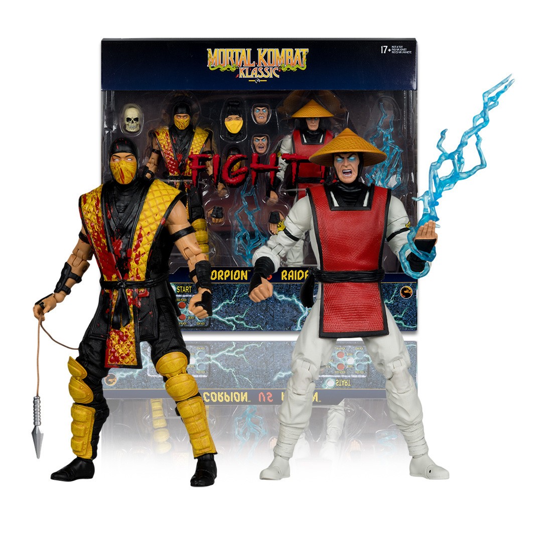 Scorpion vs Raiden Mortal Kombat Klassic 2-Pack 7