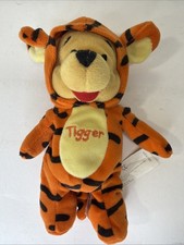 Disney Winnie The Pooh As Tigger Plush Stuffed Animal Teddy Tigger Costume 6"