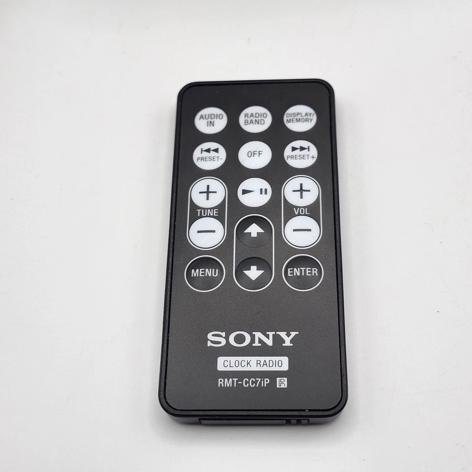 Sony Dream Machine ICF-C7IP AM/FM Radio Alarm Clock iPod Dock w/ Remote Tested - Image 2 of 4