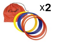 Champion Sports Training-agility-speed Rings Football-soccer-basketball (2-pack) on sale Champion Sports Training-agility-speed Rings Football-soccer-basketball (2-pack) on sale