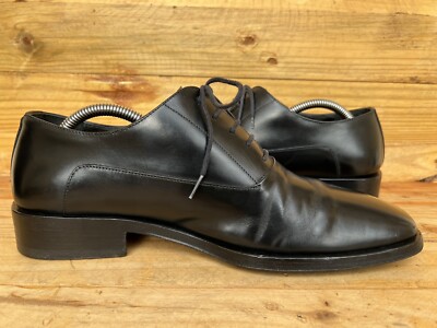 GUCCI Mens Black Lace-Up Dress Shoes Size 41E US 8 / UK 7 GUCCI Mens Black Lace-Up Dress Shoes Size 41E US 8 / UK 7