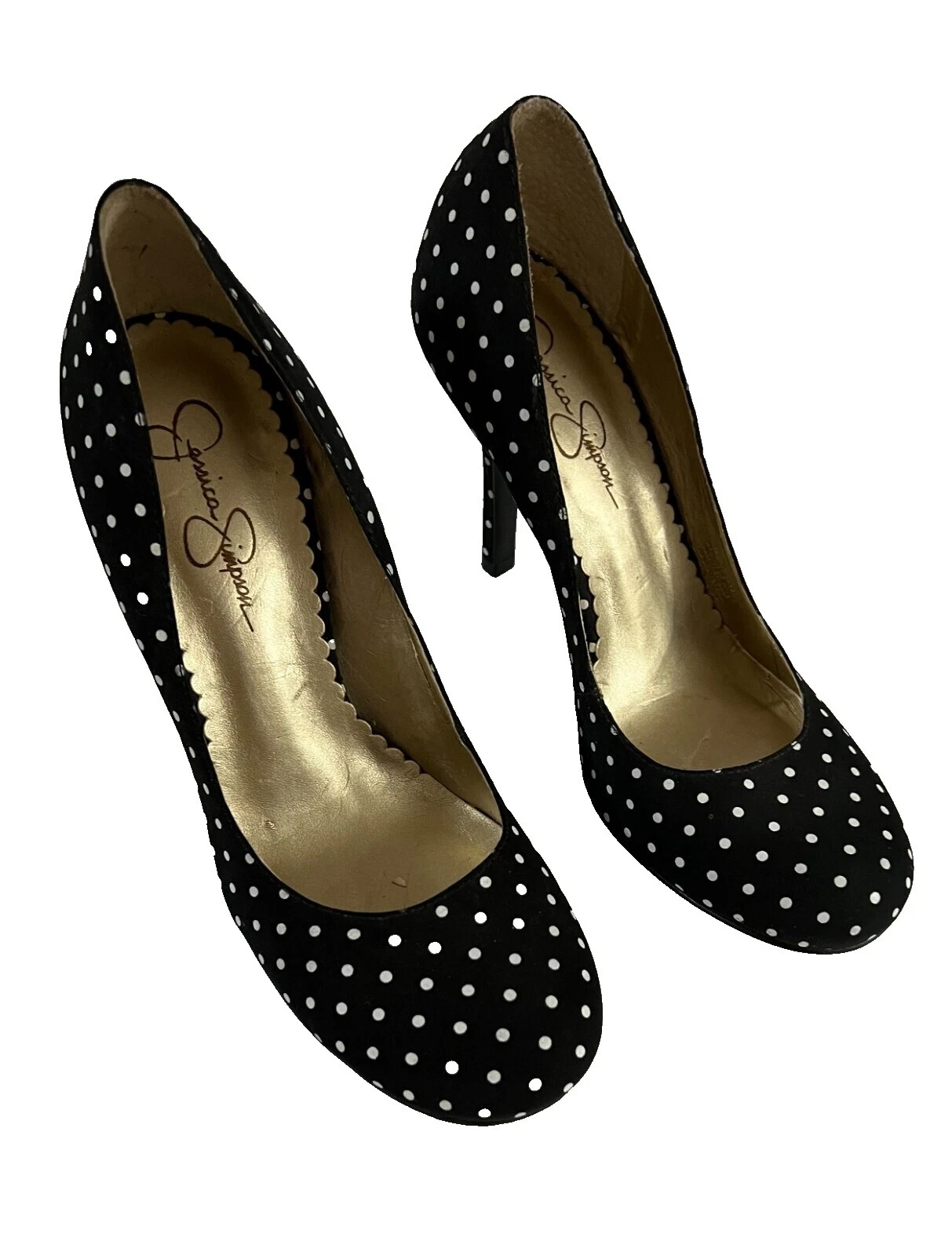 Jessica Simpson Polka Dot Heels for Women