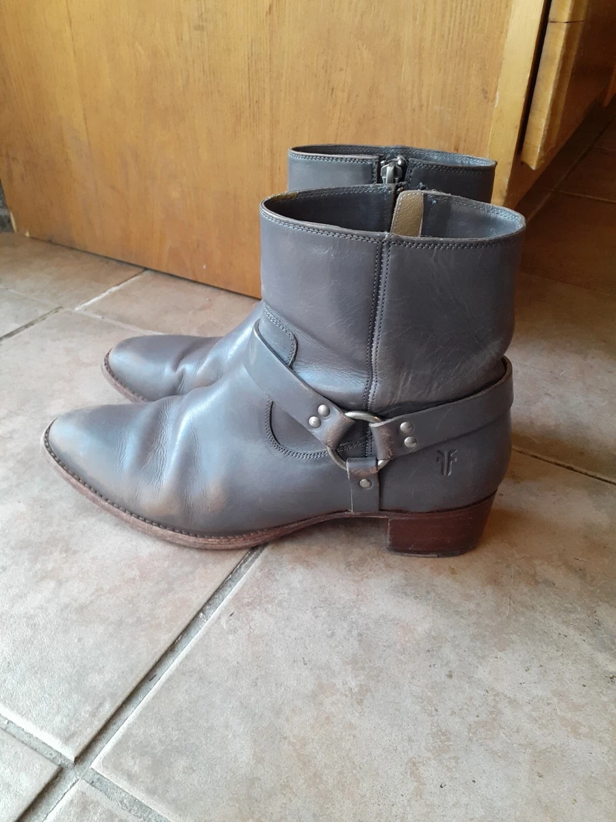 Grey short booties cheap