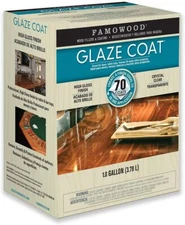 FamoWood Glaze Coat Kit - 1 Gallon, Clear (5050110)