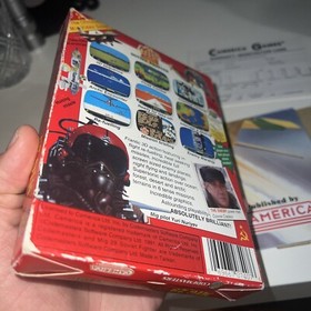 Nintendo NES Game MIG 29 Soviet Fighter CIB Complete In Box wReg Card Shiney