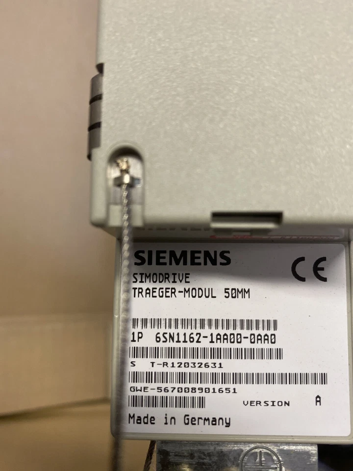 Siemens Simodrive módulo de soporte 50 mm versión A 6SN1162-1AA00-0AA0 - Imagen 4 de 4