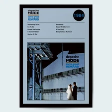 Depeche Mode Some Great Reward Fine Art Album Music Poster