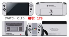 Vinyl Decal Skin Sticker Protector for Nintendo Switch OLED Classic SNES 179