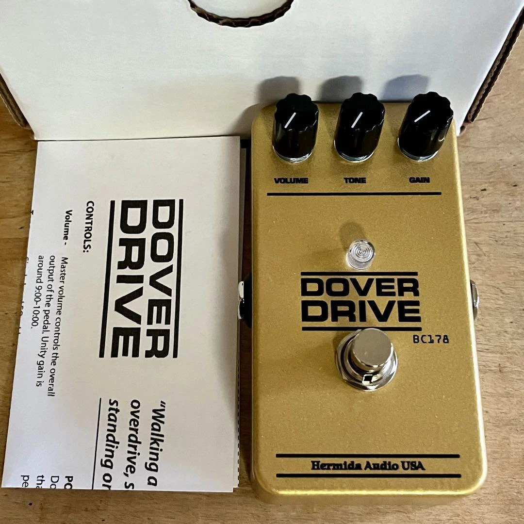 売り切り御免!】 Hermida Audio USA Dover Drive BC178 エフェクター