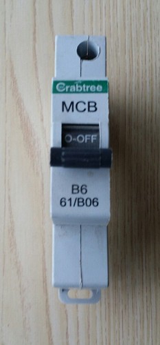 Crabtree Plug In Starbreaker MCB Breaker 6A 10A 16A 20A 32A 40A 50A 63A 6KA - Picture 2 of 5