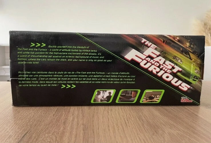 Racing Champions Ertl Fast and The Furious Brian's Toyota Supra Scala 1:18 RARA! - Immagine 3 di 4