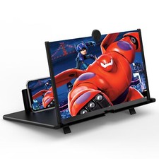 18" Screen Magnifier for Cell Phone -3D Magnifying Projector Screen Enlarger ...