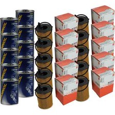 10x Original MAHLE / KNECHT Ölfilter OX 171/2D 10x SCT Motor Flush Motorspülung