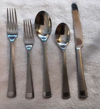 Cambridge STAFF SAND Stainless Steel Flatware China replacement forks spoons