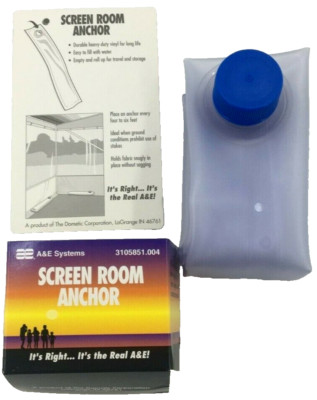 Genuine A&E Systems 3105851.004 Screen Room Anchor Weight For Pop-Up Campers, RV