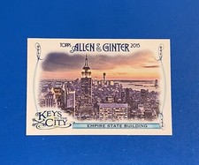 2015 Topps Allen & Ginter Keys to the City Empire State Building #KTC-10 NM-MINT