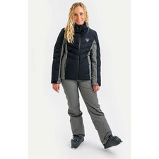 Rossignol Women's Snow Ski jacket Black Grey Waterproof Medium MSRP 399