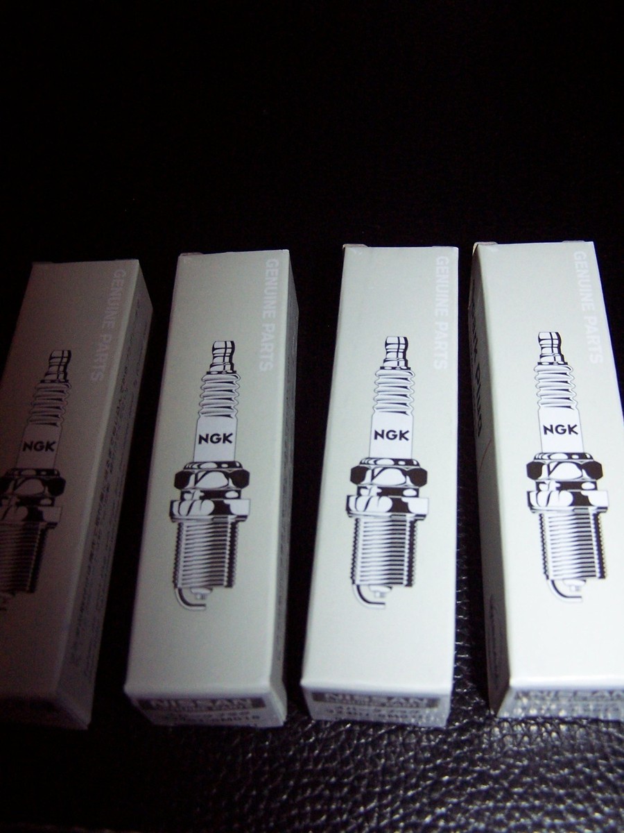 SET OF 4 IRIDIUM SPARK PLUGS NISSAN PART# 22401-JA01B NGK