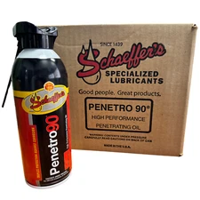 Schaeffer's Penetro High Performance Penetrating Oil | (12) 13oz Cans