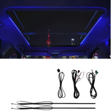 RGB LED Interior Coche Techo Atmósfera Luz Tragaluz Ambiental Lámpara Control APP