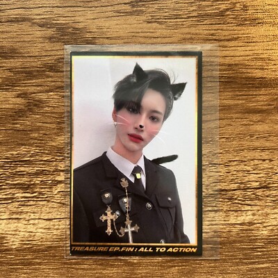 Ateez Hongjoong/Seonghwa Treasure Ep Fin Broadcast Photocards | eBay