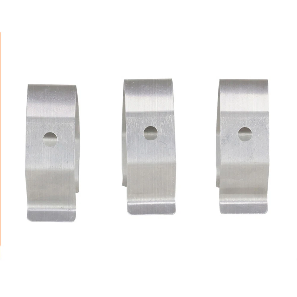 4Pcs Meat Thermometer Probe Clip Holder Stainless Steel Multifunctional