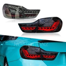 LED Tail Lights For BMW M4 2014-2020 F32 F33 F36 F82/83 Clear Start UP Animation