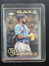 2024 Topps Chrome Update Series - #USC193 Rookie Debut Junior Caminero (RC) Rays