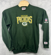VTG Logo Athletic Green Bay Packers Authentic Pro Line Sweatshirt Youth L 14-16
