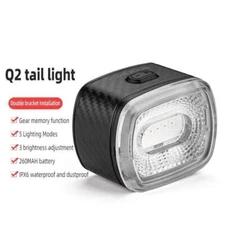 ROCKBROS Bicycle LED Taillight Smart Auto Brake Sensing Rear Light Rechargeable