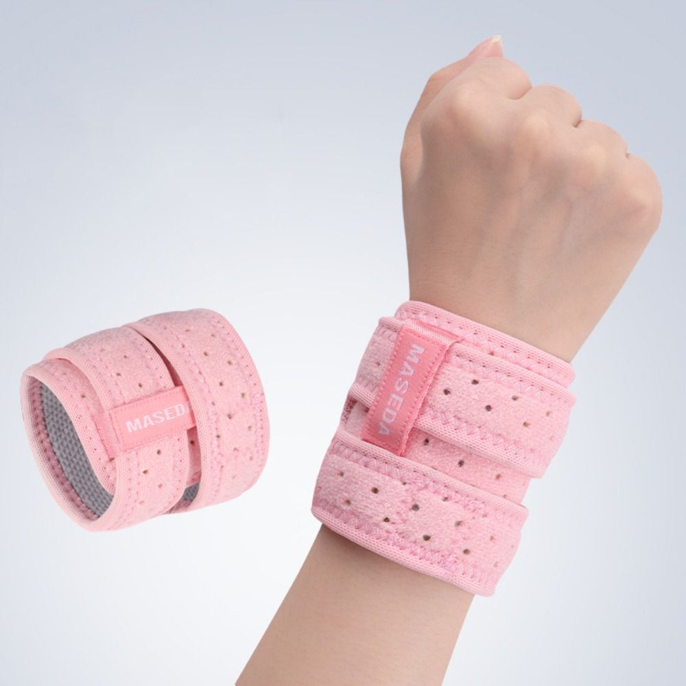 Black Pink Wrist Band Sportswear Yoga Wrist Band Training Hand Bands