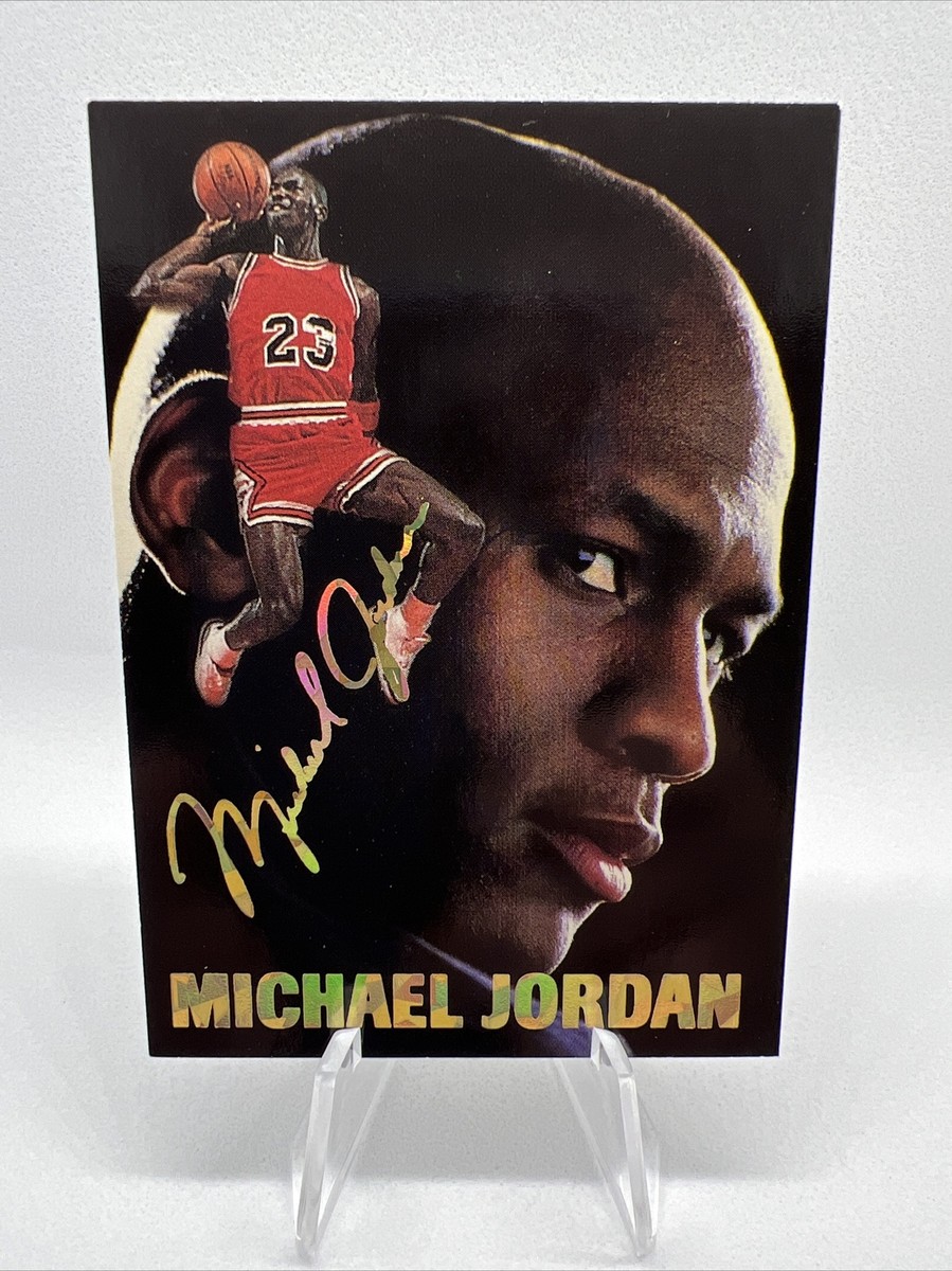 1993-94 Arena Sports - Michael Jordan Gold Signature Promo Card | eBay