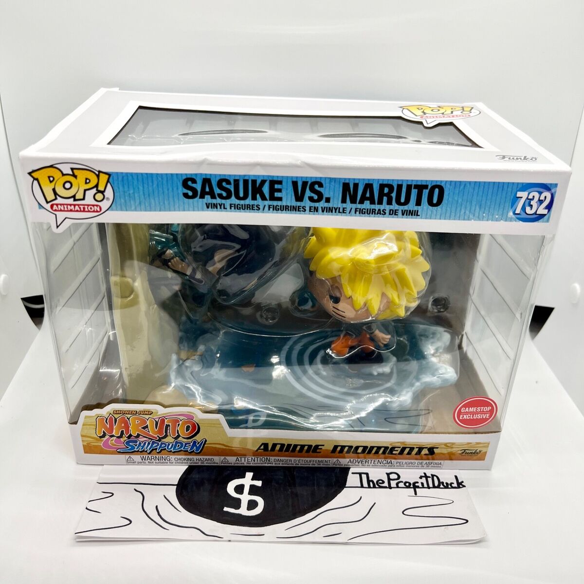 Funko Pop! Naruto Shippuden Naruto Vs Sasuke Exclusive Anime Moments