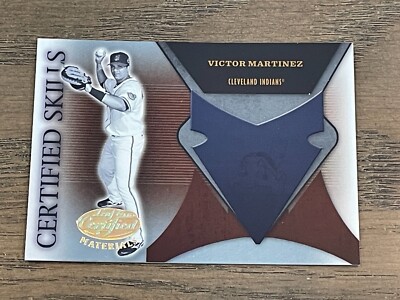 2005 Leaf Certified Materials Certified Skills Victor Martinez #CS-24 Guardians