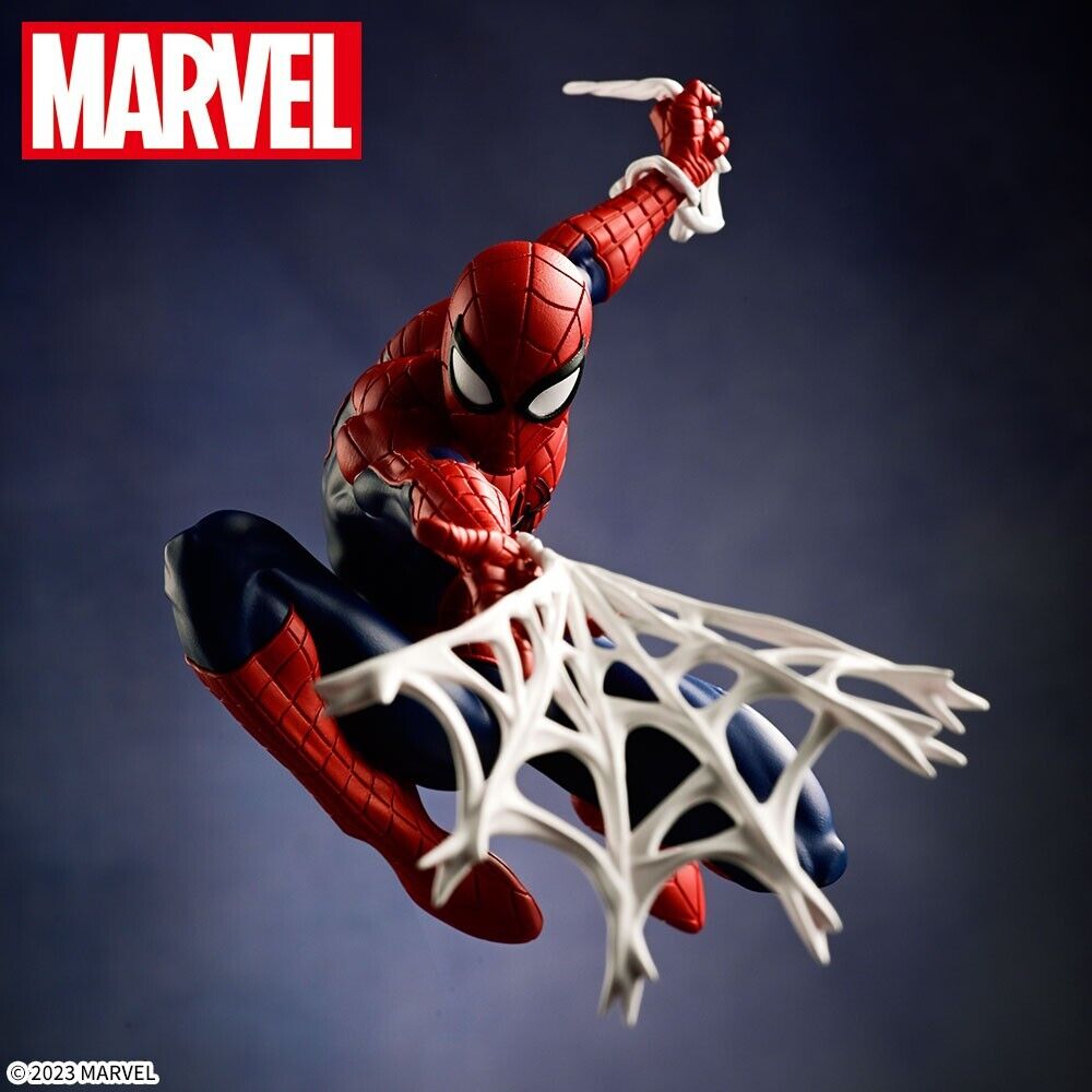MARVEL COMICS Luminasta Spider-Man SEGA Figure Prize Japan MARVEL COMICS Luminasta Spider-Man SEGA Figure Prize Japan