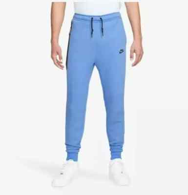 (FB8002 450) NWT Nike Sportswear Tech Fleece polar blue Joggers sz 2XL Mens A6