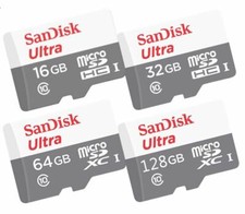 SanDisk ULTRA 16GB 32GB 64GB 128GB 256GB 512GB Micro SD Memory Card C10 UK